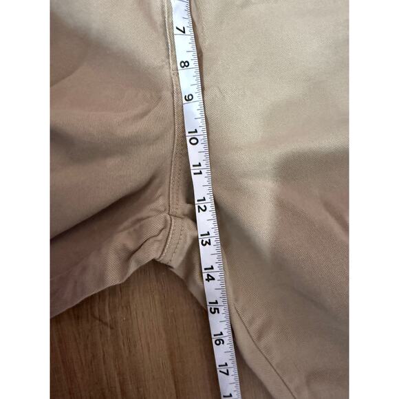 Gloria Vanderbilt Amanda Jeans Womens 14 Long Khaki Beige High Rise Stretch - Picture 7 of 7